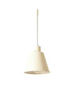 Glen Crest Pendant Light Suspended From One Plain Cable - Ivory (synthetic illustration; no displayed measurements)