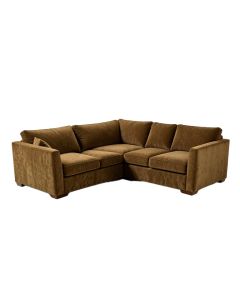 Ewall 130 '' Wide Chenille Left Hand Facing Corner Sectional (synthetic illustration; no displayed measurements)