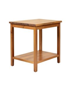 Hoglund Kitchen Cart With Wood Top
