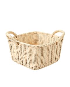 Laurel Arc Empty Storage Basket - Ivory (synthetic illustration; no displayed measurements)