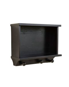 Alder Arc Wall-Mounted Entryway Organizer Shelf (synthetic illustration; no displayed measurements)