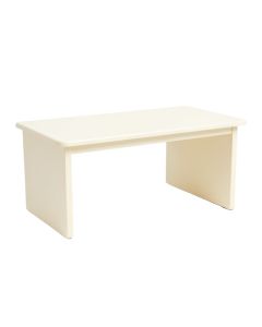 Slate Dale Desktop Monitor Riser - Ivory