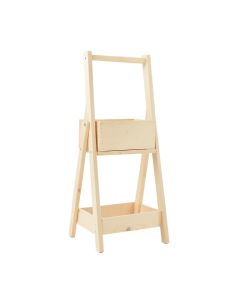 Laurel Branch Empty Vertical Garden Frame - Ivory (synthetic illustration; no displayed measurements)