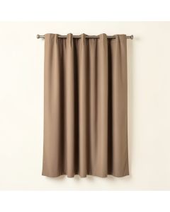 Alexzavier Faux Silk Solid Color Rod Pocket Single Curtain Panel (synthetic illustration; no displayed measurements)