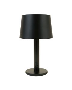 Clybourn 33.46 '' Black Clip On With Usb And Outlet