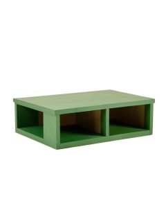 Heath Branch Shoe Storage Bench - Green