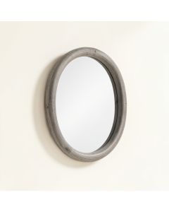 Field Brook Framed Wall Mirror - Gray (synthetic illustration; no displayed measurements)