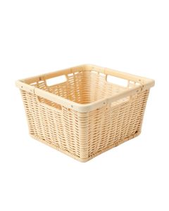Aspen Bend Empty Storage Basket - Cream (synthetic illustration; no displayed measurements)