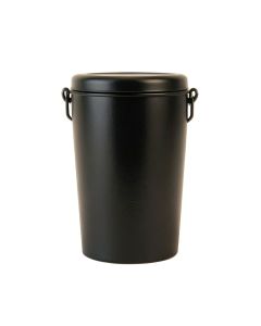 River Canyon Storage Canister With Lid - Black (synthetic illustration; no displayed measurements)