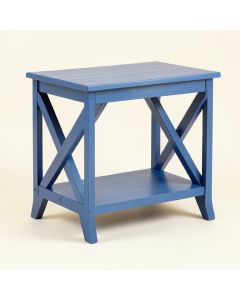 Elm Dale Side Table - Blue (synthetic illustration; no displayed measurements)