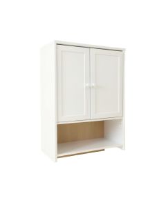 Rowan Branch Wall-Mounted Laundry Cabinet - White (synthetic illustration; no displayed measurements)