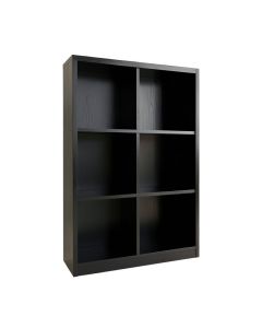 Spruce Edge Freestanding Bookcase - Black (synthetic illustration; no displayed measurements)