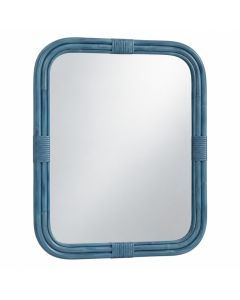 Brook Bluff Framed Wall Mirror - Blue