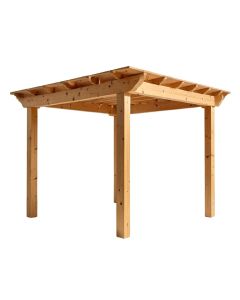 Breeze 16 Ft. W X 10 Ft. D Solid Wood Pergola
