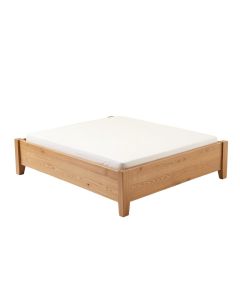 Beagan Solid Wood Low Profile Storage Platform Bed