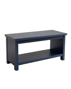 Cedar Canyon Indoor Bench - Navy (synthetic illustration; no displayed measurements)