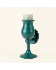 Peacock Tall Iron Wall Sconce (synthetic illustration; no displayed measurements)
