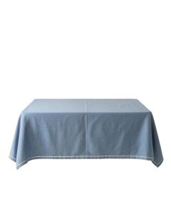 Hill Bend Flat Bed Sheet - Blue