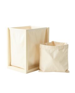Willow Branch Laundry Sorting Station With Plain Removable Bags - Cream (synthetic illustration; no displayed measurements)