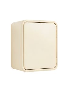 Lake Crest Wall-Mounted Laundry Cabinet - Cream