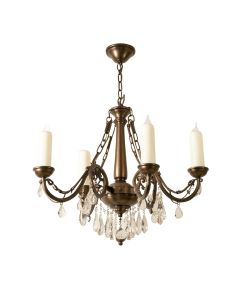 Meinhardt 9 - Light Shaded Classic / Traditional Chandelier (synthetic illustration; no displayed measurements)