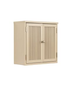 Slate Brook Wall-Mounted Entry Cabinet - Beige (synthetic illustration; no displayed measurements)