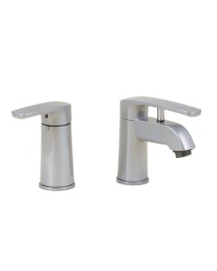 Elite Tall Single Lever Bathroom Faucet With L Shaped Handle And Horizontal Dip Tip Spout