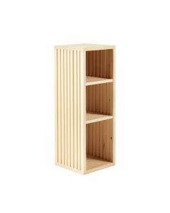 Aspen Bluff Narrow Cubby Tower - Ivory (synthetic illustration; no displayed measurements)
