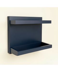 Field Edge Empty Wall-Mounted Tool Organizer Panel - Navy (synthetic illustration; no displayed measurements)