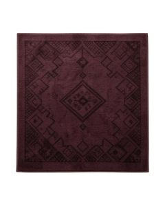 Bracey Geometric Hand Loomed Wool Dark Area Rug