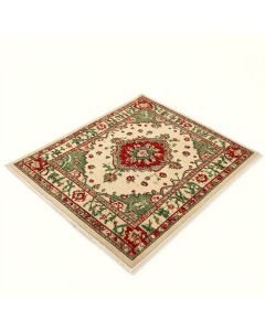 Lahaina Power Loom Ivory/Red/Green Area Rug (synthetic illustration; no displayed measurements)