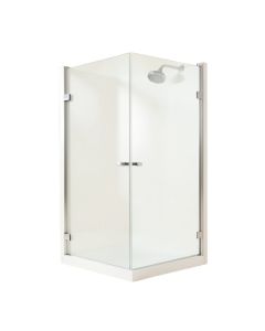 Deluxe 56.25 '' X 55.25 '' Bypass Bath Door
