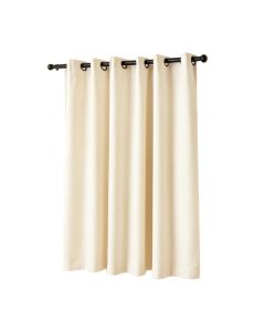 Norwell Solid Blackout Thermal Grommet Single Curtain Panel