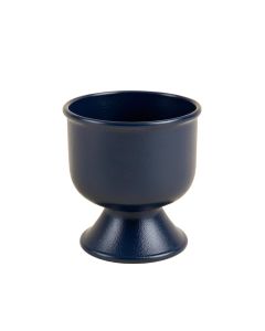 Hazel Bend Empty Candle Holder - Navy