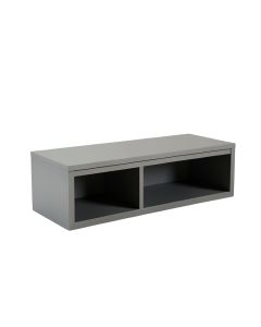 Birch Bend Shoe Storage Bench - Gray