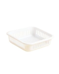 Dawn Dell Empty Under-Desk Cable Tray - White (synthetic illustration; no displayed measurements)