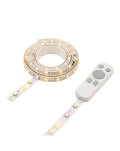 5M 5050 Rgb Smd Led Waterproof Flexible Strip 300 Leds + 44 Key Ir Remote (synthetic illustration; no displayed measurements)