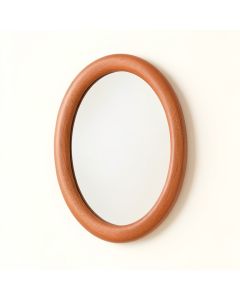 Glen Crest Framed Wall Mirror - Terracotta (synthetic illustration; no displayed measurements)