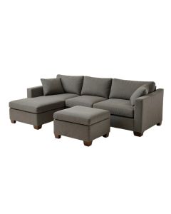Dauby 84 '' Wide Right Hand Facing Modular Sofa & Chaise With Ottoman