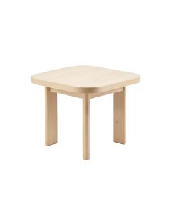 Alder Bridge Compact Balcony Table - Beige (synthetic illustration; no displayed measurements)