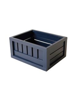 Vale Falls Empty Furniture-Style Litter Enclosure - Navy (synthetic illustration; no displayed measurements)