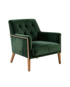 Sisco 28 '' Wide Tufted Velvet Armchair