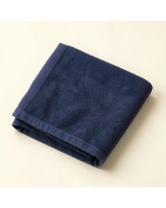 Summit Canyon Bath Towel - Navy (synthetic illustration; no displayed measurements)