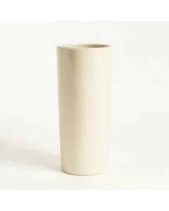 Vale Crest Empty Decorative Vase - Ivory (synthetic illustration; no displayed measurements)