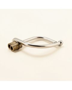 60 '' Adjustable Curved Tension Shower Curtain Rod (synthetic illustration; no displayed measurements)