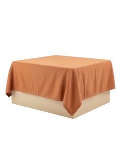 Juniper Edge Flat Bed Sheet - Terracotta