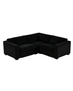 Caraballo 124 '' Wide Velvet Reversible Corner Sectional