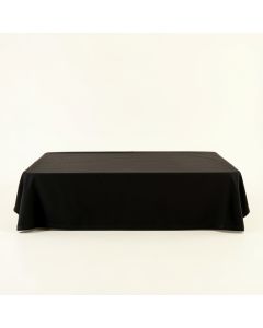 Bay Canyon Flat Bed Sheet - Black (synthetic illustration; no displayed measurements)