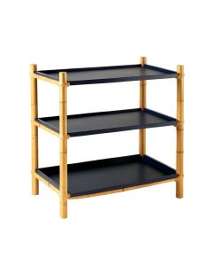 Moss Bluff Empty Countertop Canister Rack - Navy