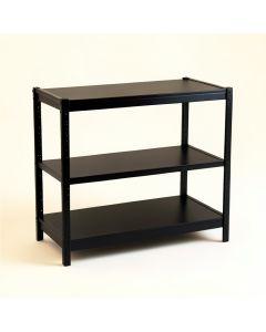Flint Crest Desktop Shelving Unit - Black (synthetic illustration; no displayed measurements)